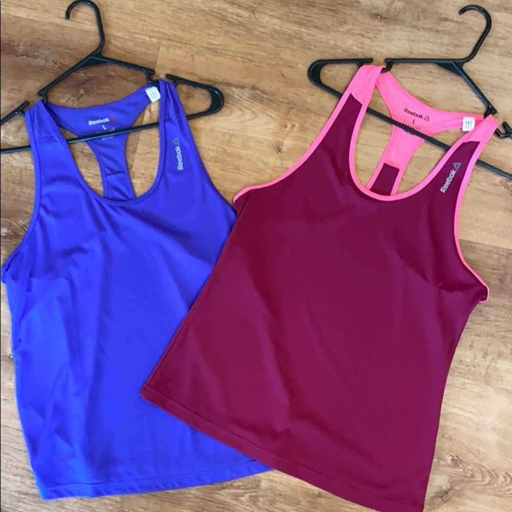 Reebok Workout tops.